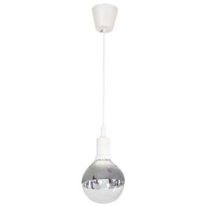 Lampa oprawa wisząca zwis żyrandol Milagro Bubble White 1x5W LED biała 461