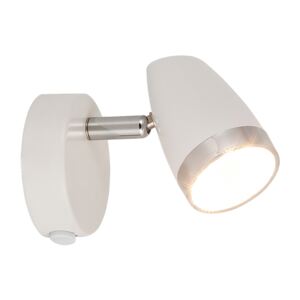 Kinkiet lampa oprawa ścienna spot Rabalux Karen 1x4W LED biały / chrom 6666 - wysyłka w 24h