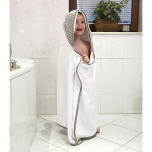 Malmo - duży ręcznik kąpielowy z kapturem 140x70 idealny na basen!