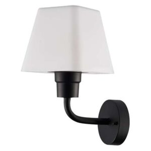 Sanico Giza 312259 kinkiet lampa ścienna 1x12W E27 IP44 czarna / biała - wysyłka w 24h
