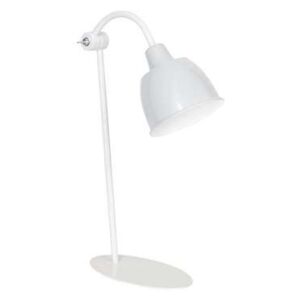 Aldex Inka 875B lampa stołowa lampka 1x60W E27 biała