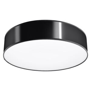 SOLLUX Okrągła Lampa LED Kinkiet/Plafon ARENA 25 Czarny Ekskluzywny Design Minimalistyczny Idealna do Salonu Sypialni