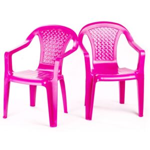 Grand Soleil 2 krzesła dla dzieci, różowe, BEZPŁATNY ODBIÓR: WROCŁAW!