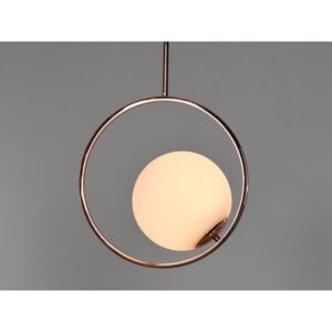 MCODO :: Minimalistyczna lampa Bella w kolorze rose gold z nowej kolekcji lamp