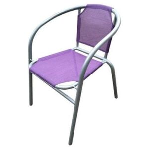 Happy Green krzesło stalowe - fioletowe, BEZPŁATNY ODBIÓR: WROCŁAW!
