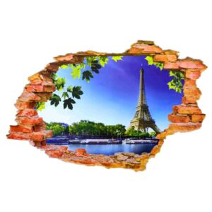 Naklejka na ścianę Widok 3D Paryż WS-0197