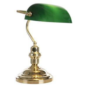 Globo GLOBO 2491 - Lampa stołowa ANTIQUE 1xE27/60W zielona GL0430