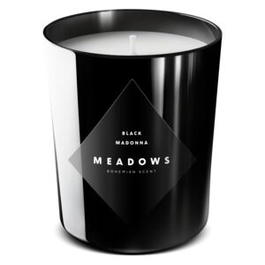 Meadows Świeca zapachowa Black Madonna medium czarna