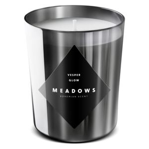 Meadows Świeca zapachowa Vesper Glow medium srebrna