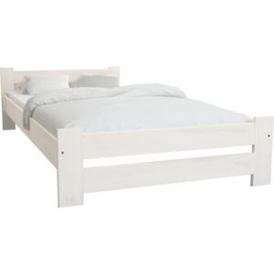 Łóżko drewniane Ottawa 90x200 lakierowane białe