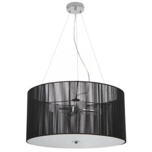 Lampa wisząca w stylu retro, czarna, 50 x 50 x 71 cm