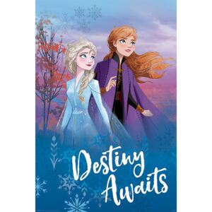 Plakat, Obraz Frozen 2 - Destiny Awaits, (61 x 91,5 cm)