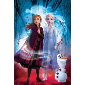 Plakat, Obraz Frozen 2 - Guiding Spirit, (61 x 91,5 cm)