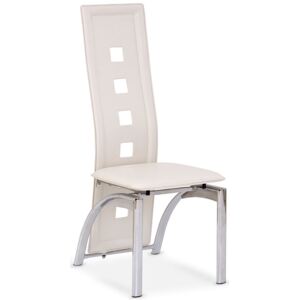 Tapicerowane krzesło Imper - kremowe