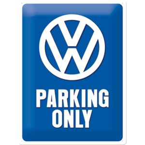 Postershop Metalowa tabliczka 30x40 cm Volkswagen Parking Only, BEZPŁATNY ODBIÓR: WROCŁAW!