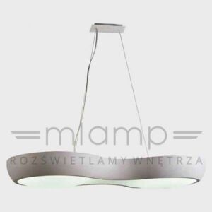 LAMPA wisząca OTTO 95 Orlicki Design OPRAWA LED 42W 3000K zwis biały
