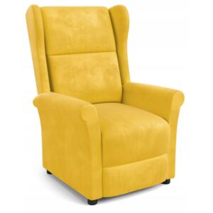 Fotel Rozkładany AGUSTIN 2 Żółty Halmar