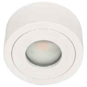 Spot LAMPA sufitowa RULLO BIANCO MINI Orlicki Design okrągła OPRAWA minimalistyczna LED 5W do łazienki IP44 biała