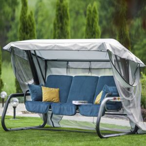 Huśtawka ogrodowa Venezia Lux welur D036-21WB PATIO