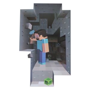 Naklejka na ścianę 3D Minecraft WS-0256