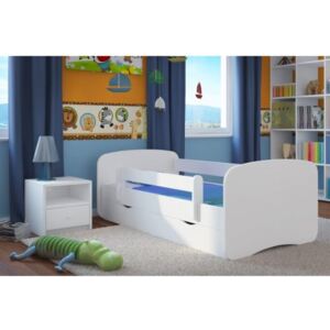 Łóżko 140x70cm BabyDreams kolor biały + GRAFIKA