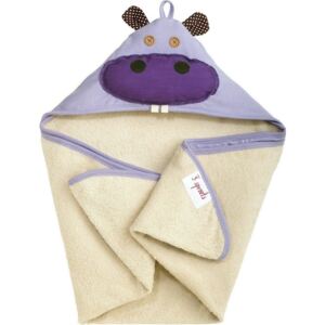 Ręcznik dziecięcy z kapturem 3 sprouts hipopotam