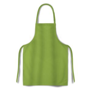 Zielony fartuch kuchenny Marlo 65x75 cm