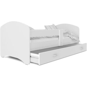 Łóżko z szufladą 160x80cm kolor biały