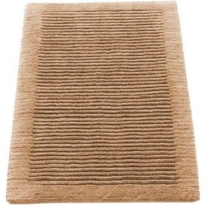 Dywanik łazienkowy Cawo ręcznie tkany 120 x 70 cm piaskowy