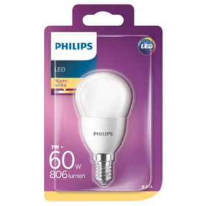 Żarówka LED Philips P45 E14 7 W 806 lm barwa ciepła