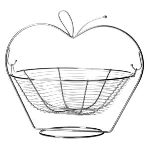 Metalowy stojak z koszykiem na owoce Unimasa Orchard Apple