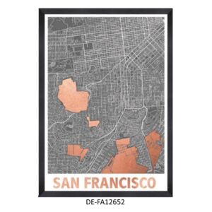 Obraz Modern San Francisco 50x70 DE-FA12652 MINDTHEGAP DE-FA12652 | SPRAWDŹ RABAT W KOSZYKU !