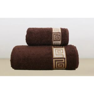 Ręcznik Dunaj 70x140 cm brązowy
