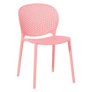 Krzesło do jadalni różowe HOLMDEL
