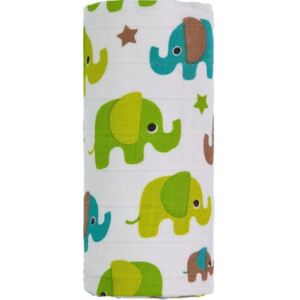 T-tomi bambusowy ręcznik kąpielowy BIO, zielone słonie, BEZPŁATNY ODBIÓR: WROCŁAW!