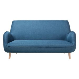Sofa 3-osobowa niebieska KOUKI
