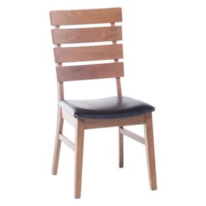 Krzesło do jadalni brązowe DUMBO