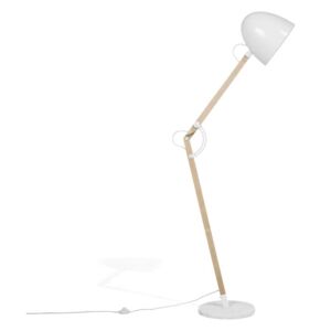 Lampa stojąca biała 175 cm HETTON
