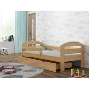 Łóżko drewniane KAMI 160x80 cm, kolor sosna