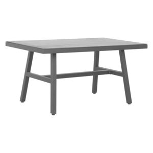 Stół ogrodowy 150 x 90 cm czarny CANETTO