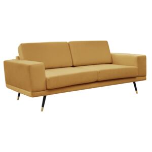 Sofa SO SIMPLE! aksamit musztardowy
