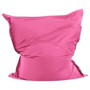 Pufa worek sako różowa XL siedzisko Beliani