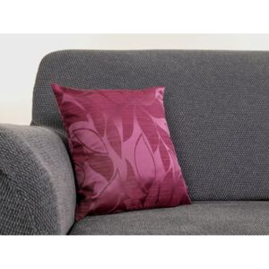 Poszewka na poduszkę KAROLÍNA Kolor: purpurowy, Rozmery: 38 x 38 cm