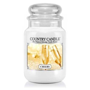 Country Candle - Cheers - Duży słoik (652g) 2 knoty