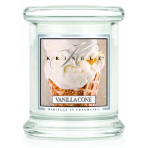 Kringle Candle - Vanilla Cone - mini, klasyczny słoik (128g)