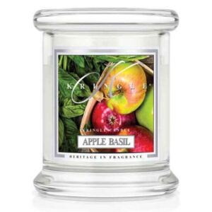 Kringle Candle - Apple Basil - mini, klasyczny słoik (128g)
