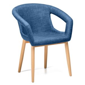 Krzesło Reno niebieskie