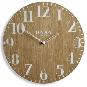Zegar ścienny Londyn Retro Wood 30cm