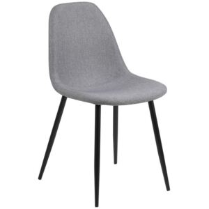 Krzesło Wilma 45x84 cm jasnoszare