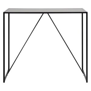 Stół barowy Seaford 120x60 cm czarny